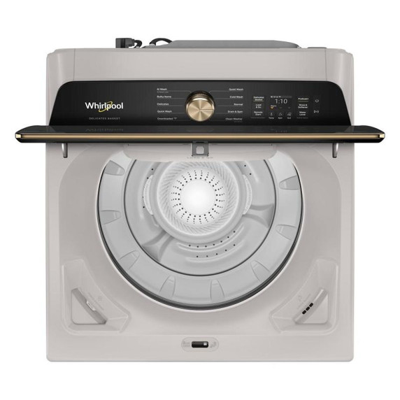 Whirlpool® 6.0 - 6.1 cu. ft. IEC Smart Top Load Washer with the Removable Delicates Basket WTW8509TL