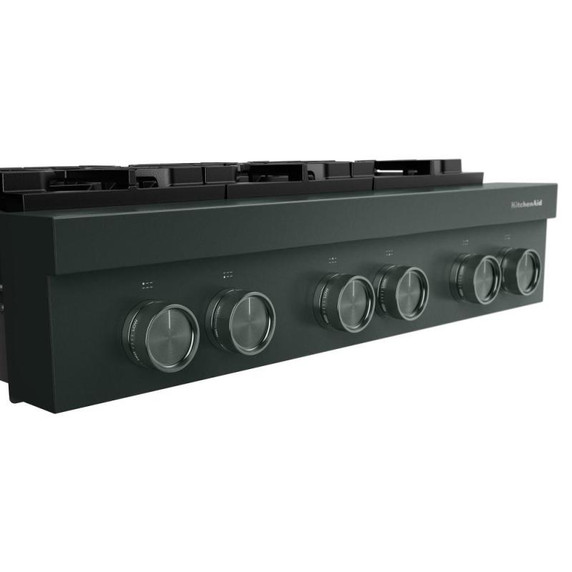 KitchenAid® 36-inch 6-Burner Gas Commercial-Style Rangetop KCGK936TJP