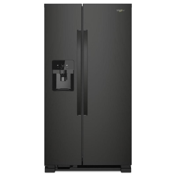 Whirlpool® 33-inch Wide Side-by-Side Refrigerator - 21 cu. ft. WRS321SDHB