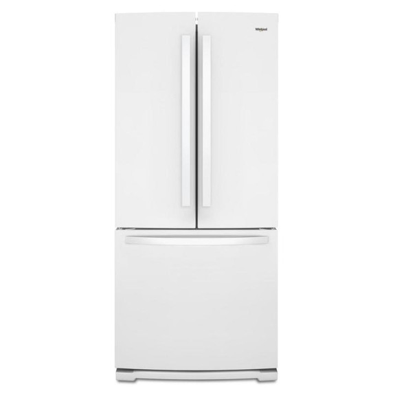 Whirlpool® 30-inch Wide French Door Refrigerator - 20 cu. ft. WRF560SFHW
