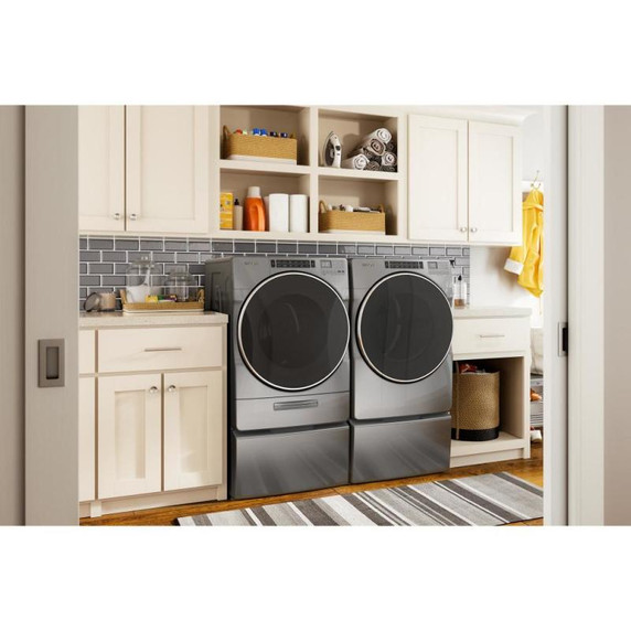 Whirlpool® 7.4 cu. ft. Front Load Electric Dryer with Steam Cycles YWED8620HC