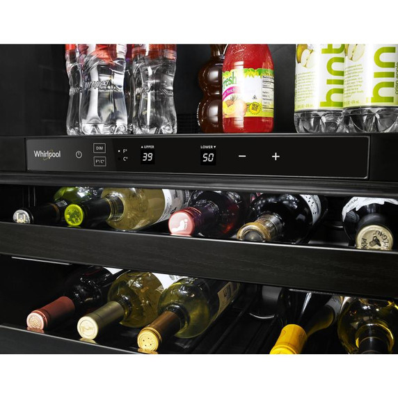 Whirlpool® 24-inch Wide Undercounter Beverage Center with Towel Bar Handle- 5.2 cu. ft. WUB35X24HZ