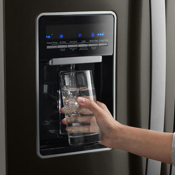 Whirlpool® 30-inch Wide French Door Refrigerator - 20 cu. ft. WRF560SEHV