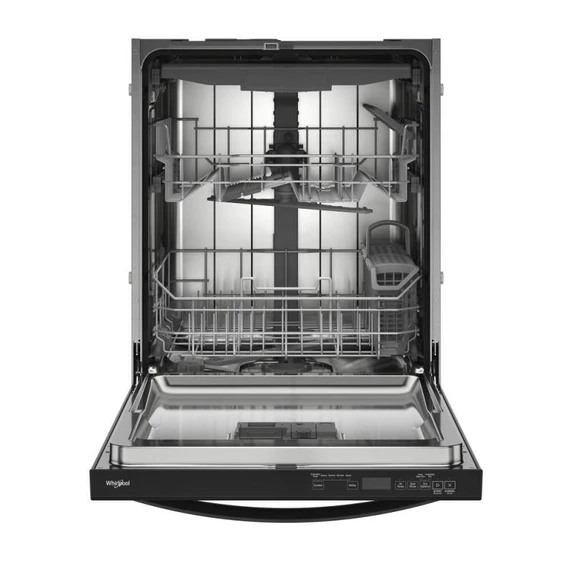 Whirlpool® 44 dBA Dishwasher Flush with Cabinets with 3rd Rack WDT550SAPB