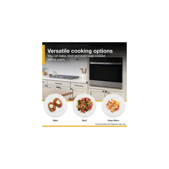 Whirlpool® 5.0 Cu. Ft. Single Self-Cleaning Wall Oven WOES3030LS