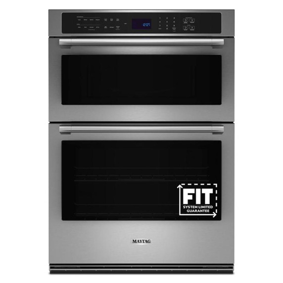 Maytag® 30-inch Wall Oven Microwave Combo with Air Fry and Basket - 6.4 cu. ft. MOEC6030LZ