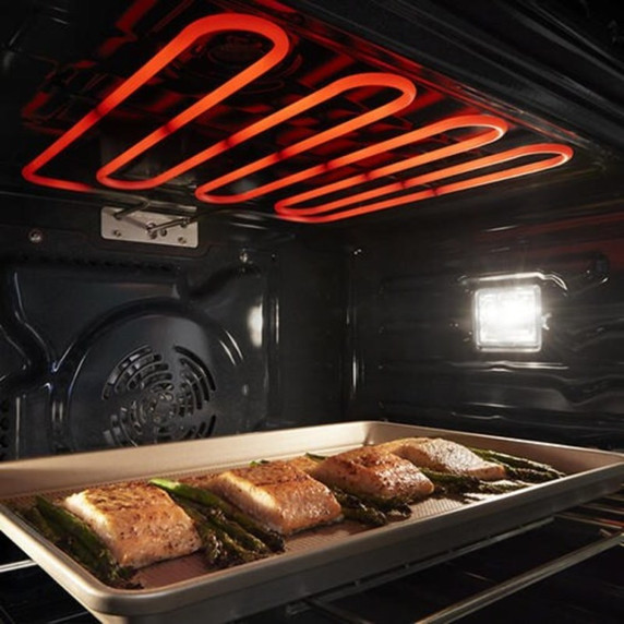 Maytag® 30-inch Single Wall Oven with Air Fry and Basket - 5.0 cu. ft. MOES6030LZ