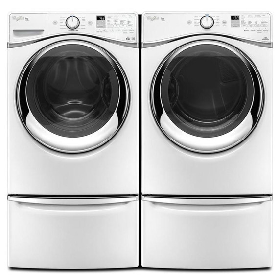 Maytag® 15.5" (39.4 cm) Pedestal for Front Load Washer and Dryer with Storage XHPC155XW