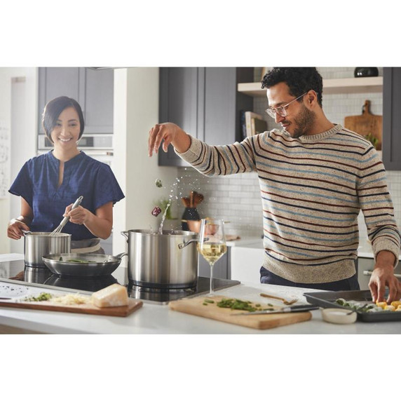 Kitchenaid® 36-Inch 5-Element Sensor Induction Cooktop KCIG556JSS