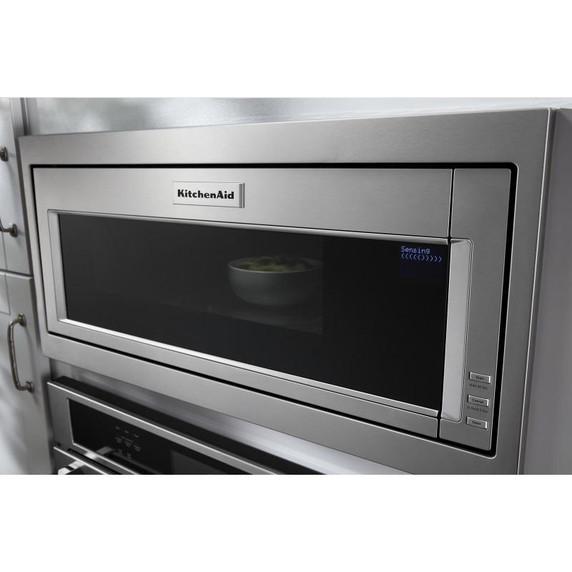 Kitchenaid® 900 Watt Built-In Low Profile Microwave with Slim Trim Kit YKMBT5011KS