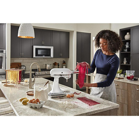 Kitchenaid® 30-Inch 5 Burner Front Control Gas Convection Range with Baking Drawer KSGB900ESS