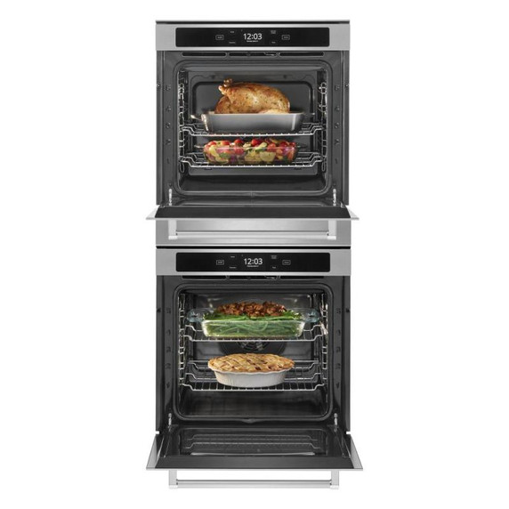 Kitchenaid® 24" Smart Double Wall Oven with True Convection KODC504PPS