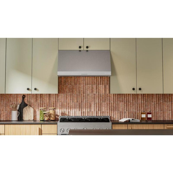 Kitchenaid® 36" 585 or 1170 CFM Motor Class Commercial-Style Wall-Mount Canopy Range Hood KVWC906KSS