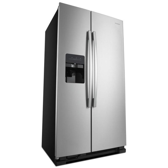 Amana® 33-inch Side-by-Side Refrigerator with Dual Pad External Ice and Water Dispenser ASI2175GRS
