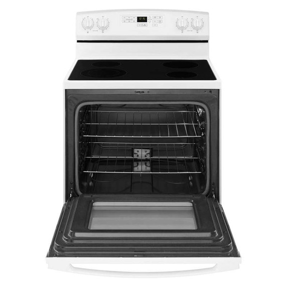 30-inch Amana® Electric Range with Self-Clean Option YAER6603SFW