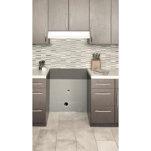 Whirlpool® 30" Range Hood with Dishwasher-Safe Full-Width Grease Filters WVU17UC0JW
