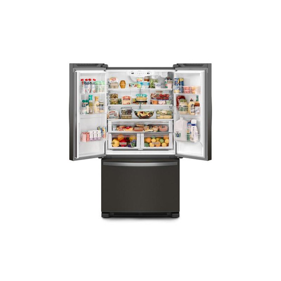 Whirlpool® 36-Inch Wide Counter-Depth French Door Bottom Mount Refrigerator - 20 cu. ft. WRFC2036RV