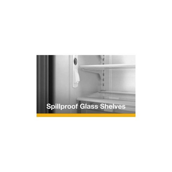 Whirlpool® 36-Inch Wide Counter-Depth French Door Bottom Mount Refrigerator - 20 cu. ft. WRFC2036RV