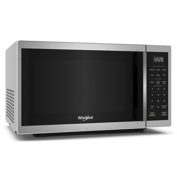 Whirlpool® 0.9 cu. ft. Stainless Steel Countertop Microwave With Steam Clean - 900 watt WMCS3019RS