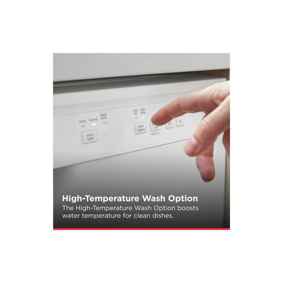 Amana® Dishwasher with Midnight Interior ADFS2524RW
