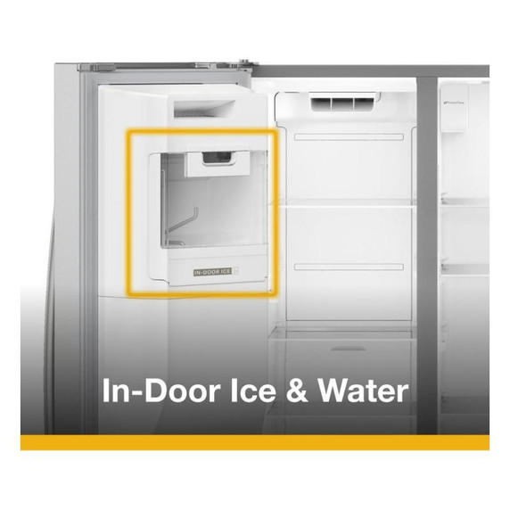 Whirlpool® 36-inch Counter Depth Side-by-Side Refrigerator with TruCool™ System WRSC5536RZ
