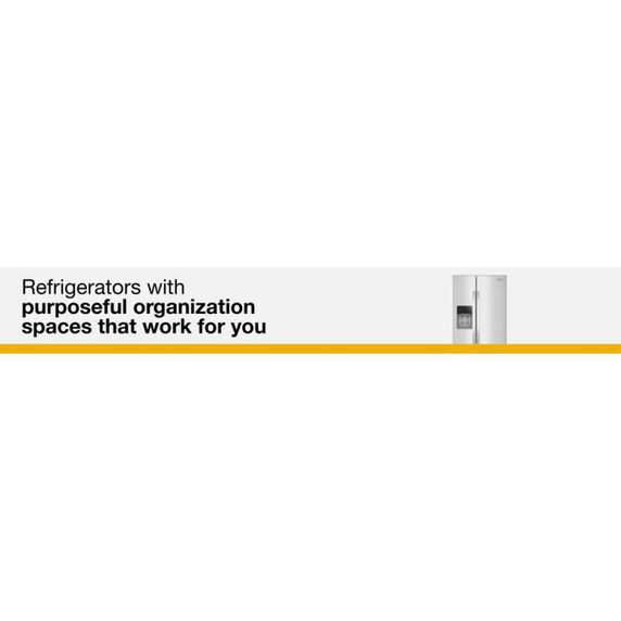 Whirlpool® 36-inch Counter Depth Side-by-Side Refrigerator with TruCool™ System WRSC5536RZ
