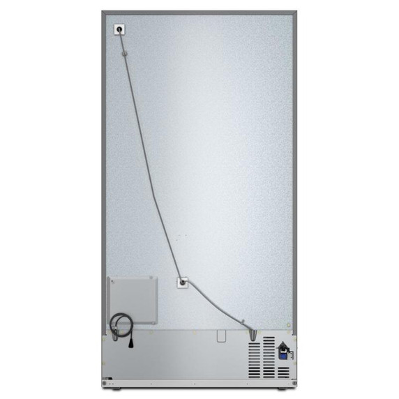 Maytag® 36-inch Wide Counter-Depth Side-by-Side Refrigerator with Arctic Blue Interior - 20.8 Cu. Ft. MRSC6636RZ