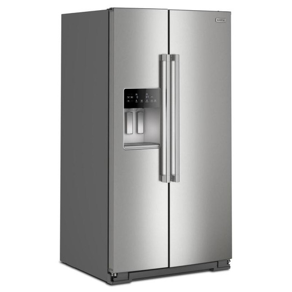 Maytag® 36-inch Wide Full-Depth Side-by-Side Refrigerator with Arctic Blue Interior - 28.3 Cu. Ft. MRSF6636RZ