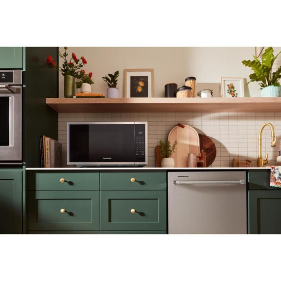 KitchenAid® 1.6 Cu. Ft. Countertop Microwave with Auto Functions YKMCS122SPS