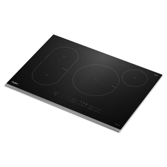 Whirlpool® 30" Intelligent Induction Cooktop with Temp Cook™ Technology WCIT7030SS