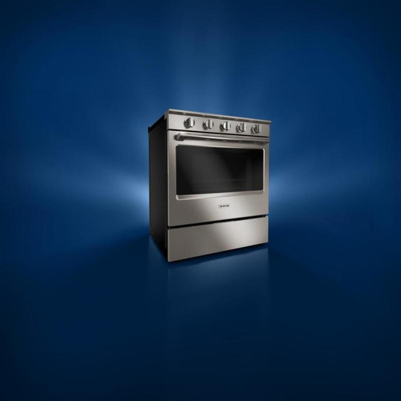Maytag® 30-Inch Wide Slide-In Gas Range with Grill Mode and No Preheat Air Fry - 5.0 Cu. Ft. MSGS7030SZ