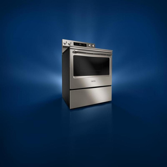 Maytag® 30-Inch Wide Freestanding Electric Range with Grill Mode and No Preheat Air Fry - 5.3 Cu. Ft. YMFES7030SZ