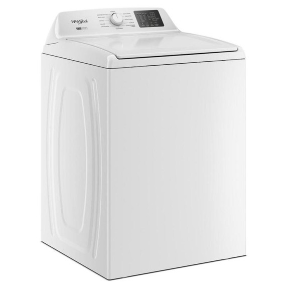 4.8 - 4.9 Cu. Ft. I.E.C. Whirlpool® Top Load Washer with 2-in-1 Removable Agitator. WTW4107SW