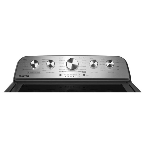 Maytag® 5.4 Cu Ft. Top Load Agitator Washer with Extra Power and Pet Pro Option MTW5605RU