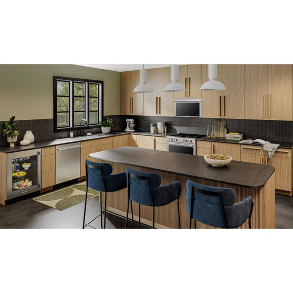 Kitchenaid® 24"" Undercounter Refrigerator with Glass Door KURL324SSB