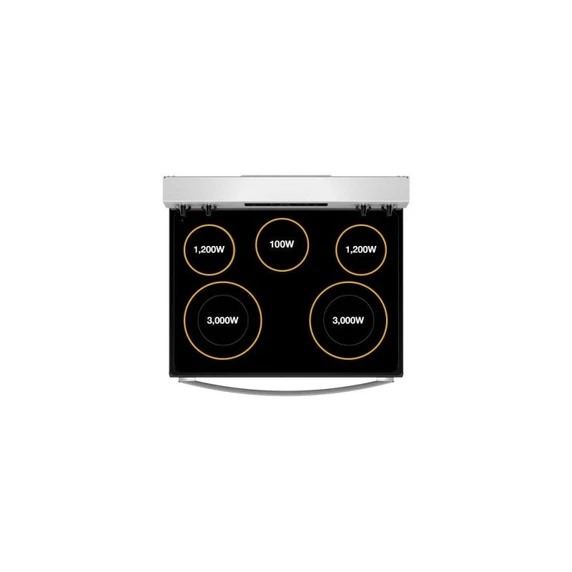 Whirlpool® 30-inch Electric Range with Steam Clean YWFES3330RB