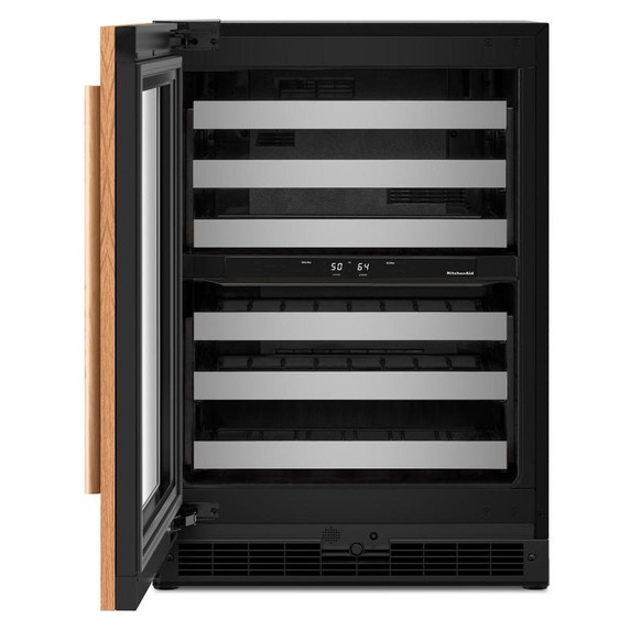 Kitchenaid® 24" Panel-Ready Undercounter Wine Cellar KUWL324SPA