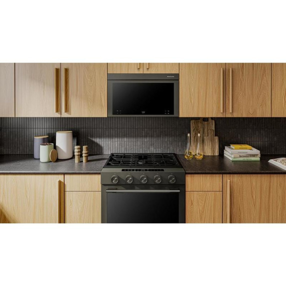 Kitchenaid® Multifunction Over-the-Range Microwave Oven with Flush Built-In Design YKMMF530PBE