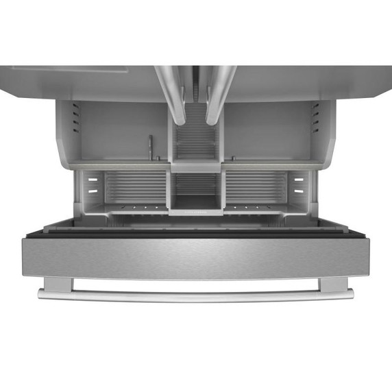 Kitchenaid® 30 cu. ft. French Door Refrigerator with Exterior Water and Ice KRFF436SPS