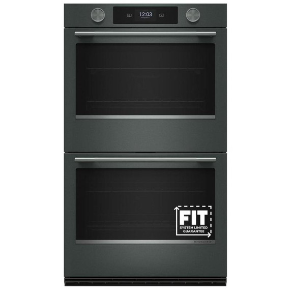 Kitchenaid® 30-inch Smart Electric Double Wall Oven with Assisted Cooking Modes - Juniper KOED730SJP