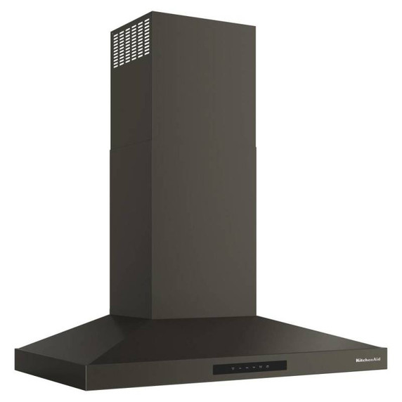 KitchenAid® 36-inch Wall-Mount, 4-Speed Canopy Hood KVWC736SBE