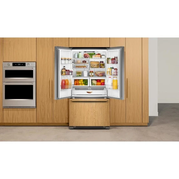 Kitchenaid® 22 Cu. Ft. 36-Inch Panel-Ready Counter-Depth French Door Refrigerator with Internal Water Dispenser KRFC136TPA