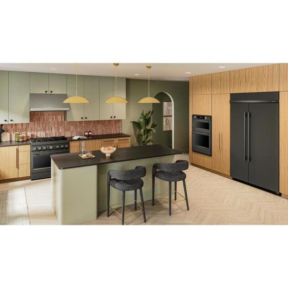 KitchenAid® 36-Inch 6 Burner Commercial-Style Dual Fuel Range with No Preheat Air Fry Mode KFDS936SBE