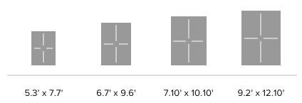 Citak Del Mar rug sizes
