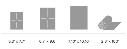 Citak Giardino rug sizes