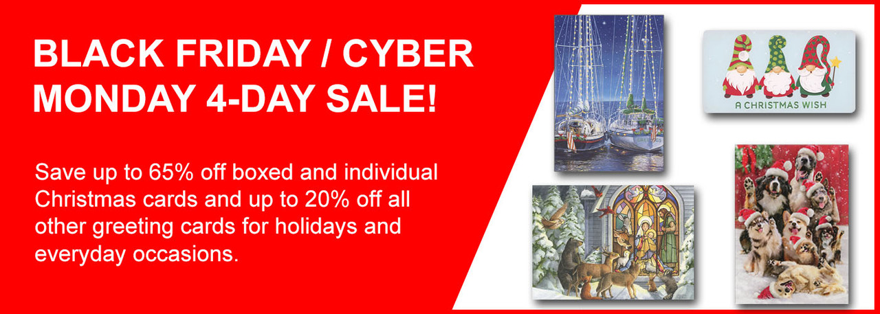 Save big during our Black Friday/Cyber Monday 4-Day super sale. Everything in our store is on sale! 