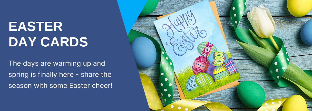 Find the perfect Easter card in our large selection of name brand Easter cards. Whether it's a religious themed card or a welcome to Spring message, we have the perfect card for anyone on your list.