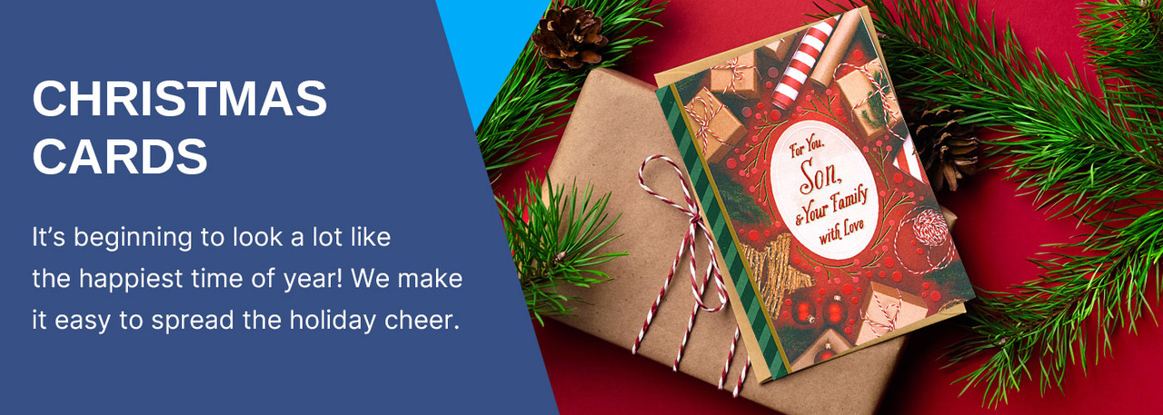 Shop our huge selection of boxed and individual Christmas cards and share some joy!