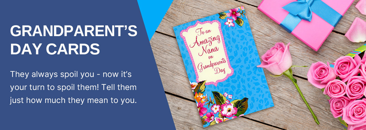 Shop for Grandparent's Day cards. Grandparent's Day is celebrated on Sunday, September 10