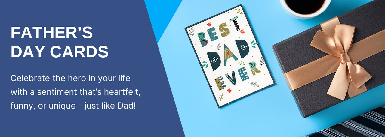 Shop for high-quality brand name Father's Day cards for your husband, dad, grandpa or any of the important men in your life.
